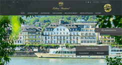 Desktop Screenshot of bellevue-boppard.de
